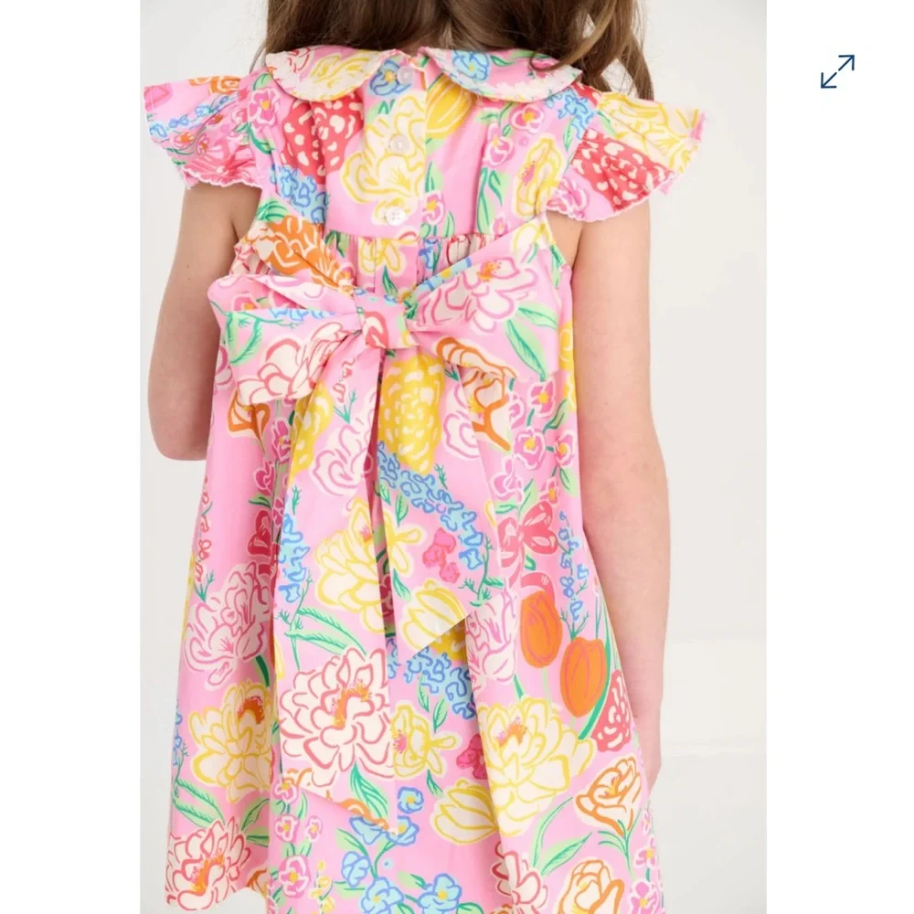 Rare Beaufort Bonnet x Sheridan French Floral Franny Frock TBBC Girls Size 8